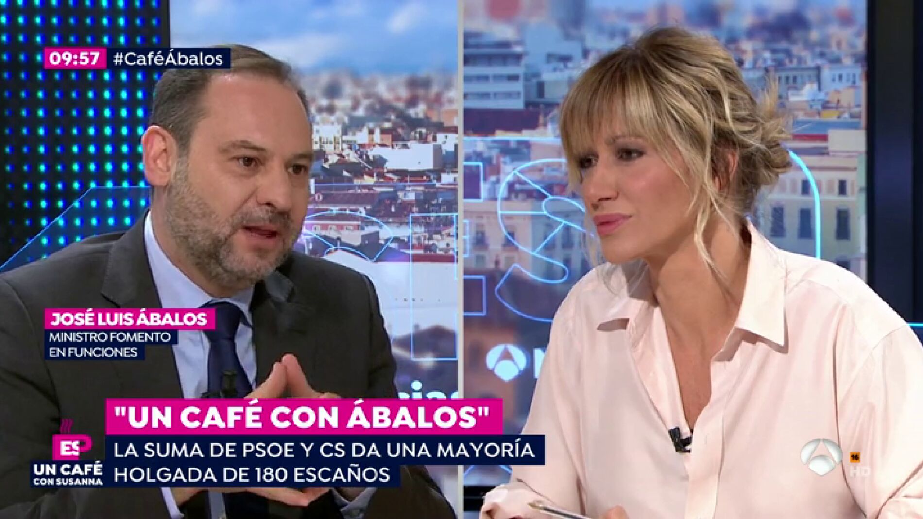 Entrevista con José Luis Ábalos.