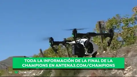 No se ha visto dispositivo igual: así es el dron 'cautivo', que se usará por primera vez en una final de Champions No se ha visto dispositivo igual: así es el dron 'cautivo', que se usará por primera vez en una final de Champions