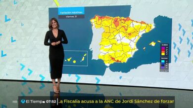Máximas rozando los 35 grados en gran parte del país
