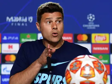Mauricio Pochettino en rueda de prensa Mauricio Pochettino en rueda de prensa