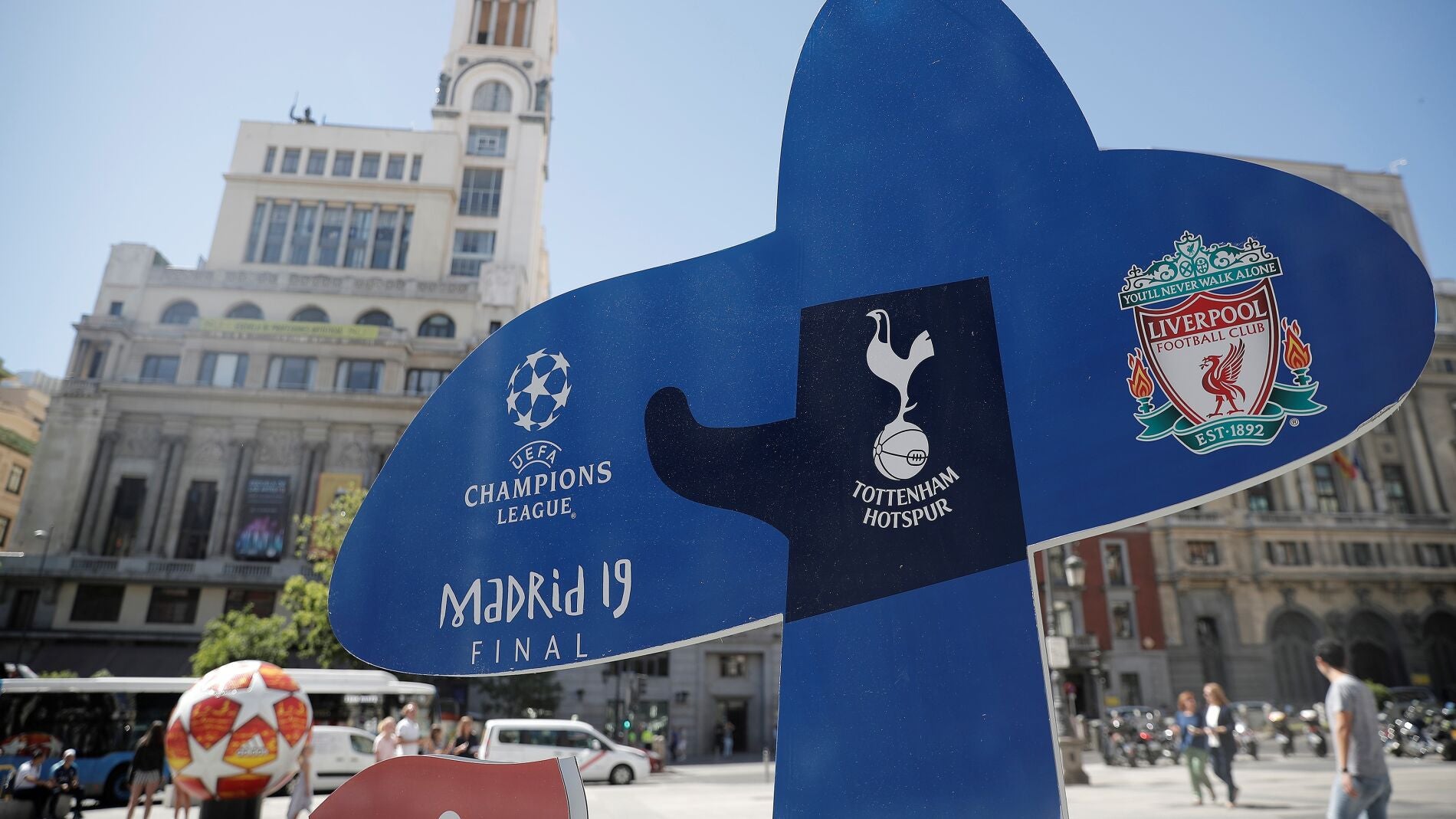 Madrid, preparada para la final de la Champions