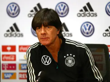 Joachim Low, en rueda de prensa Joachim Low, en rueda de prensa