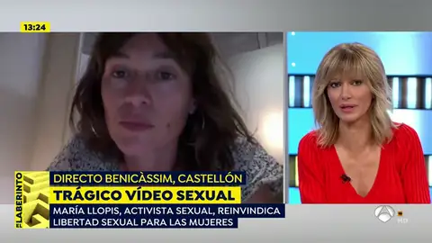 María Llopis activista