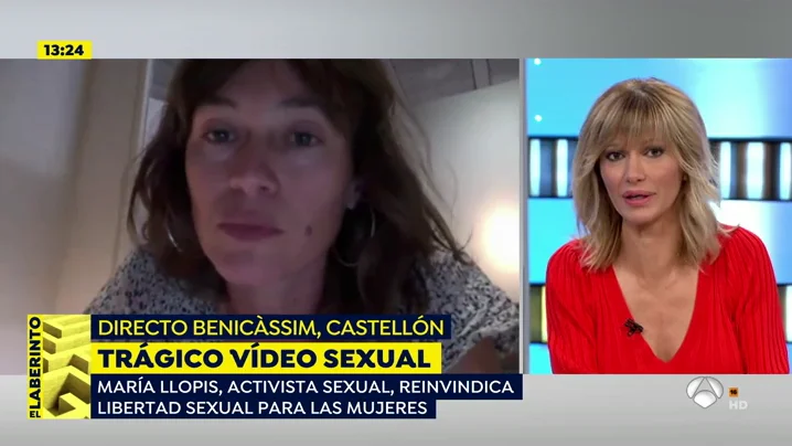 María Llopis activista