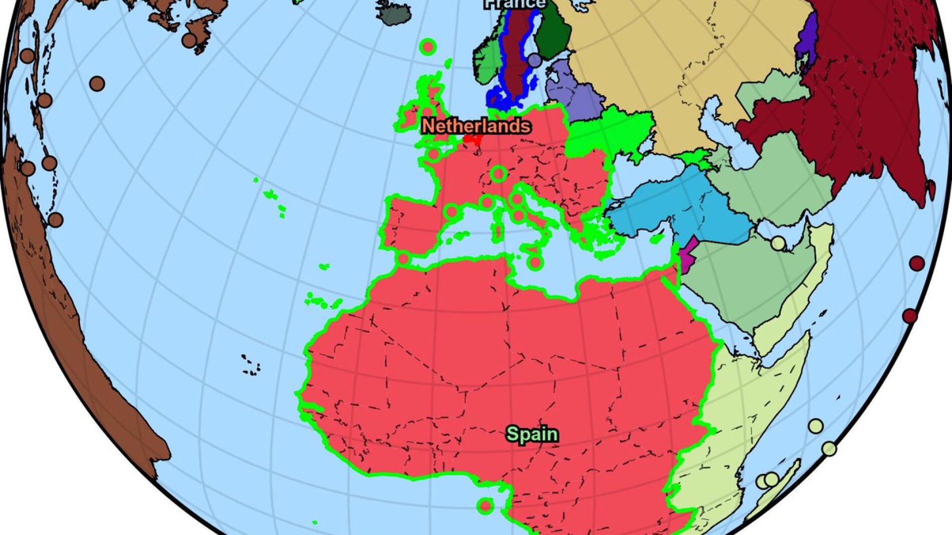 Un robot pronostica una guerra mundial ficticia y Espa&ntilde;a se ve como principal vencedora
