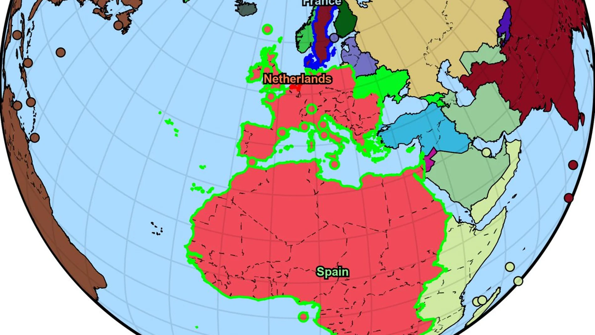 Un robot pronostica una guerra mundial ficticia y España se ve como principal vencedora Un robot pronostica una guerra mundial ficticia y España se ve como principal vencedora