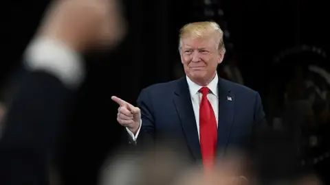 El presidente de los Estados Unidos, Donald J. Trump El presidente de los Estados Unidos, Donald J. Trump.