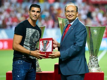 José Antonio Reyes y Pepe Castro