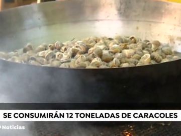 Lleida se comer&aacute; 12 toneladas de caracoles en el Aplec del Caragol