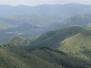 Imagen de la zona montañosa donde fue encontrada materia orgánica extraterrestre en Sudáfrica Imagen de la zona montañosa donde fue encontrada materia orgánica extraterrestre en Sudáfrica