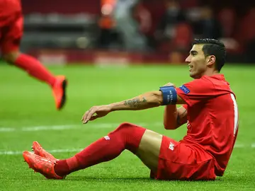 Reyes, en un partido con el Sevilla Reyes, en un partido con el Sevilla