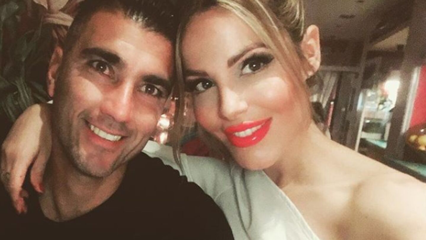 José Antonio Reyes y su mujer, Noelia