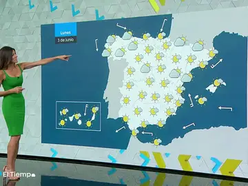 El lunes, lluvias débiles y descenso de temperaturas en el noroeste El lunes, lluvias débiles y descenso de temperaturas en el noroeste