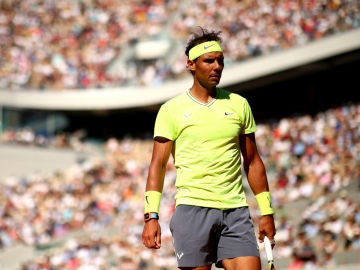 Rafa Nadal, en el Roland Garros