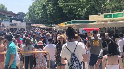 Feria del Libro de Madrid Parque del Retiro