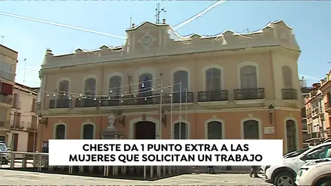 Cheste asigna en unas oposiciones un punto extra a las estudiantes por 'ser mujer' Cheste asigna en unas oposiciones un punto extra a las estudiantes por 'ser mujer'