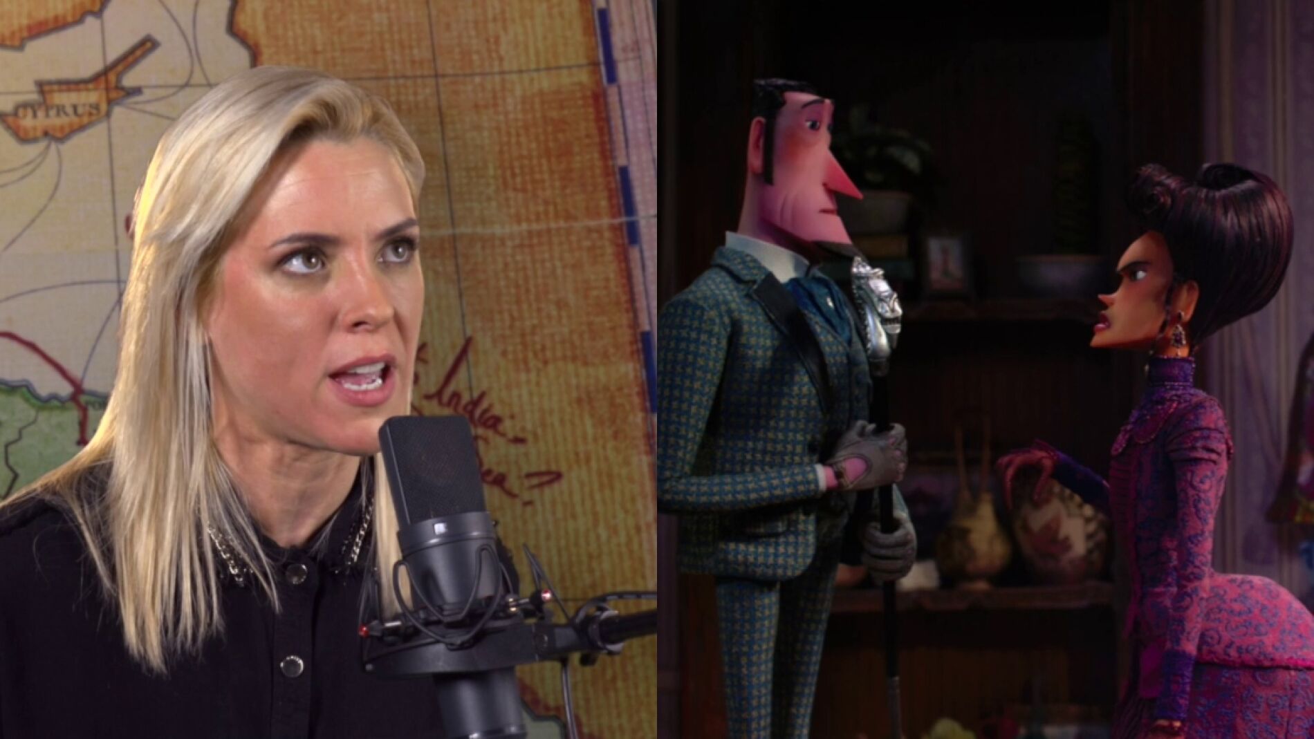 Maggie Civantos en el doblaje de 'Mr. Link'
