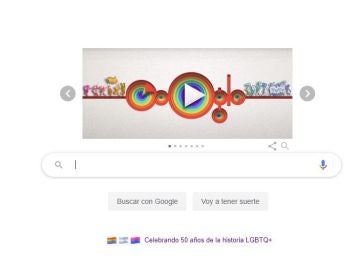 Doodle de Google sobre el Orgullo Gay