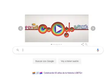 Doodle de Google sobre el Orgullo Gay Doodle de Google sobre el Orgullo Gay