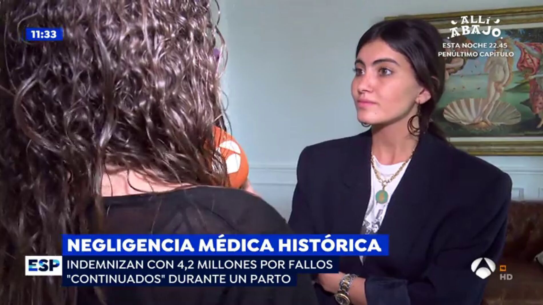Negligencia m&eacute;dica hist&oacute;rica.