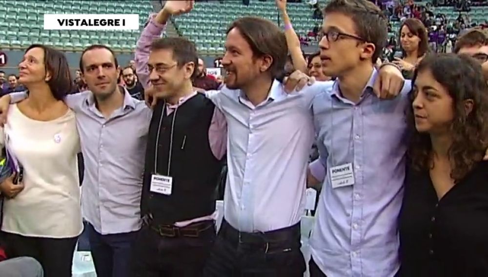 Pablo Iglesias, el único superviviente del equipo fundador de Podemos
