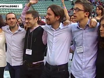 Pablo Iglesias, el único superviviente del equipo fundador de Podemos
