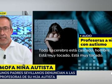 Mofa a una niña autista. Mofa a una niña autista.