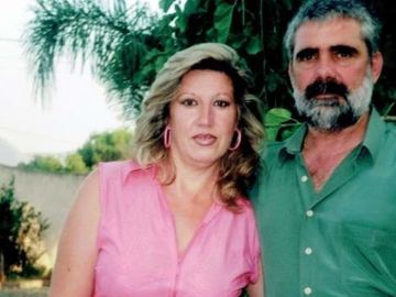 Lucía Garrido y su ex pareja Manuel Alonso