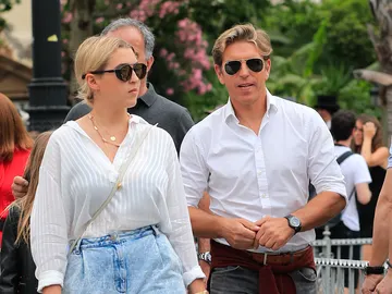 Alba Díaz junto a su padre, 'El Cordobés' Alba Díaz junto a su padre, 'El Cordobés'