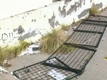 Un colegio abandonado convertido en centro de vandalismo y drogas Un colegio abandonado convertido en centro de vandalismo y drogas