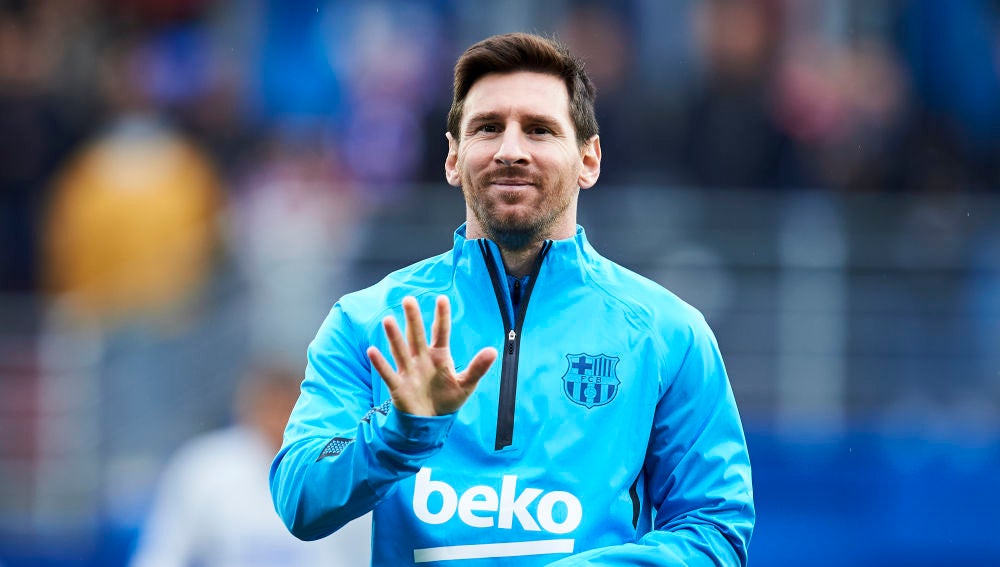 Leo Messi, jugador del Barcelona