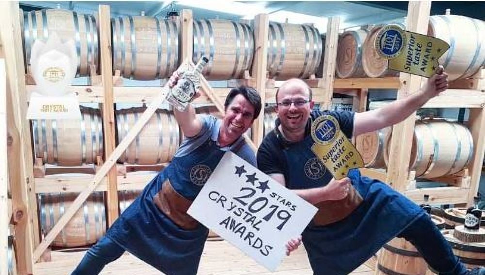 La ginebra cántabra Siderit, ganadora del premio Crystal Awards de 2019