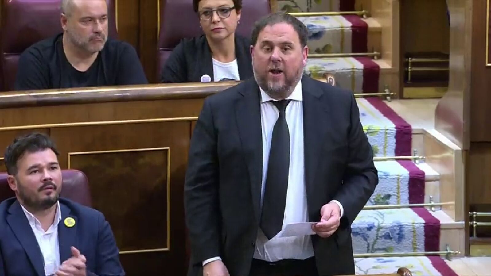 La Fiscalía pide que no se deje a Junqueras salir de prisión para jurar como eurodiputado