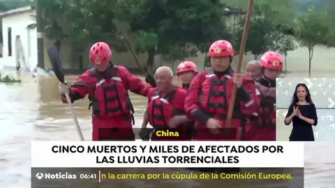Inundaciones China NUEVA CHINA