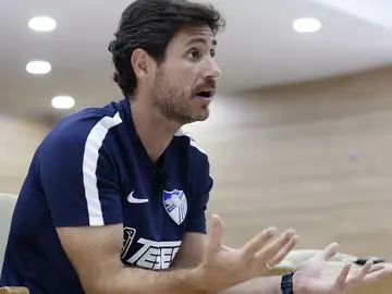 El exentrenador del Málaga, Víctor Sánchez del Amo. El exentrenador del Málaga, Víctor Sánchez del Amo.
