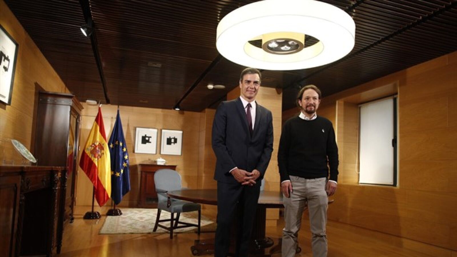 Sánchez e Iglesias se reunieron en secreto para hablar sobre la investidura 