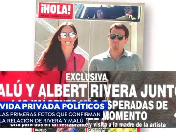 Malú y Rivera, juntos.