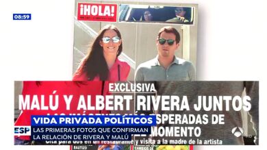 Las fotos de Albert Rivera y Malú que confirman su relación sentimental, a debate en 'Espejo Público'