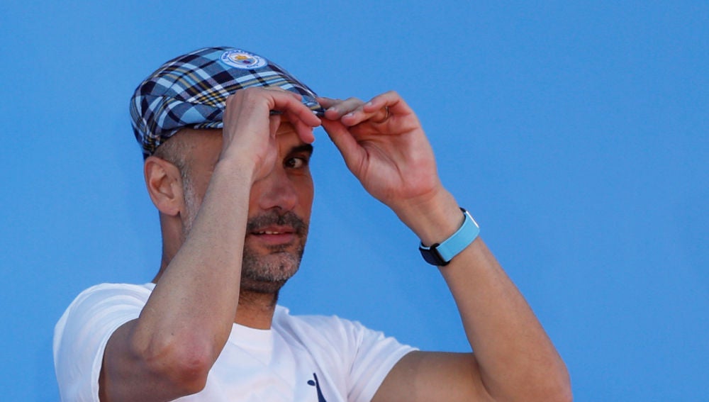 Pep Guardiola, entrenador del Manchester City