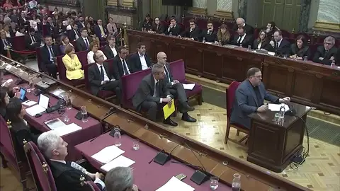 Imagen del juicio del 'procés' (Archivo) Imagen del juicio del 'procés' (Archivo)