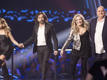 Adriana Ceballos y Xavi Garriga pasan a la Semifinal de ‘La Voz Senior’ en el equipo de Paulina Rubio Adriana Ceballos y Xavi Garriga pasan a la Semifinal de ‘La Voz Senior’ en el equipo de Paulina Rubio
