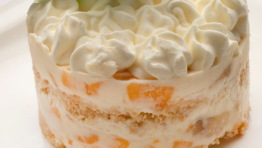 Tarta helada de frutas