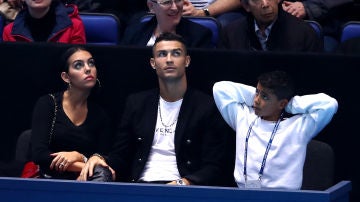 Georgina Rodríguez, Cristiano Ronaldo y su hijo