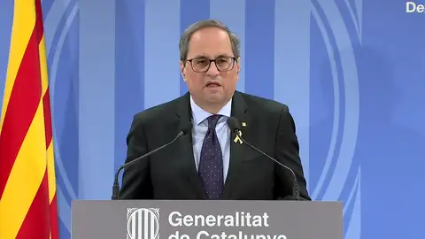 Torra: "Lo volveremos a hacer" Torra: "Lo volveremos a hacer"