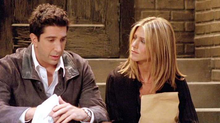 Rachel y Ross en 'Friends'