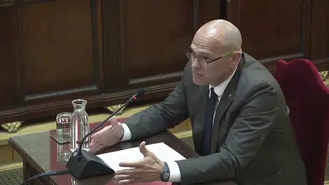 Romeva pide "valentía" al Supremo en la sentencia del juicio al 'procés' Romeva pide "valentía" al Supremo en la sentencia del juicio al 'procés'