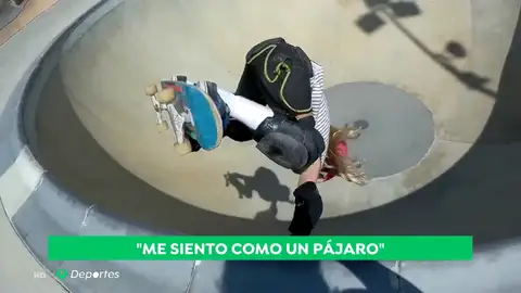Daniela, la niña prodigio del 'skateboard': "Me siento como un pájaro" Daniela, la niña prodigio del 'skateboard': "Me siento como un pájaro"