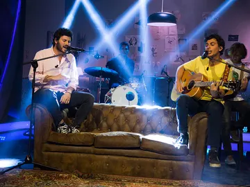 Taburete interpreta 'Belerofón' en directo en 'El Hormiguero 3.0' Taburete interpreta 'Belerofón' en directo en 'El Hormiguero 3.0'