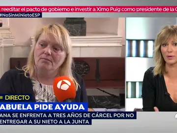 Abuela desesperada. Abuela desesperada.