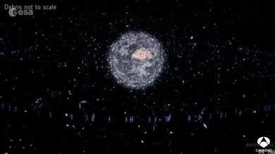 Un telescopio contra la basura espacial